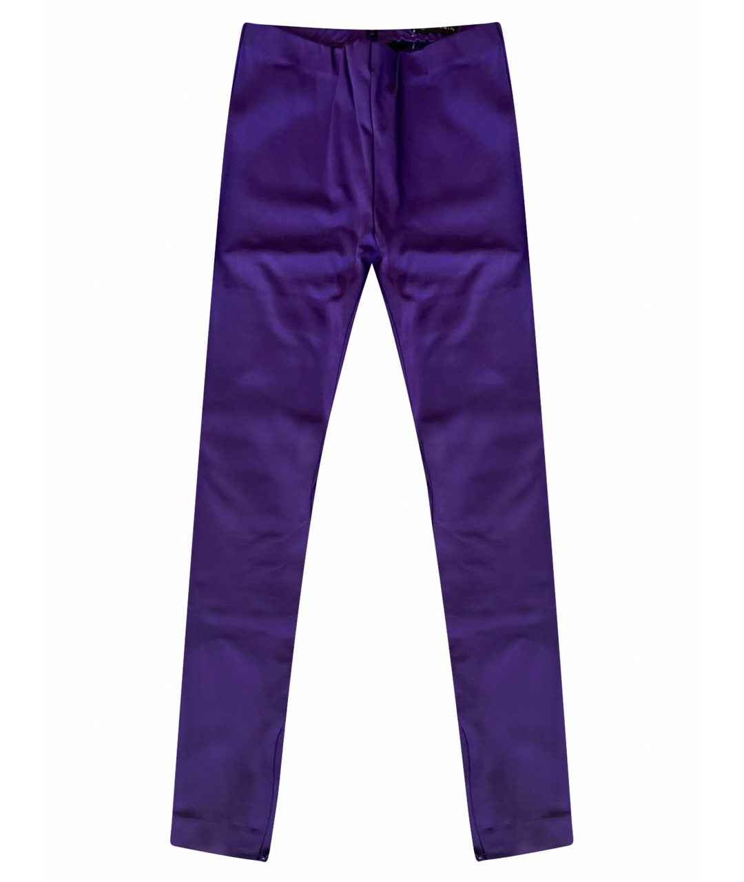 CHAPURIN Фиолетовые вискозные брюки узкие, фото 1