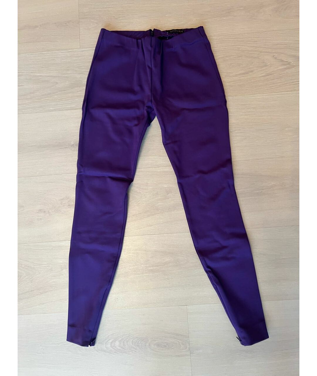 CHAPURIN Фиолетовые вискозные брюки узкие, фото 4