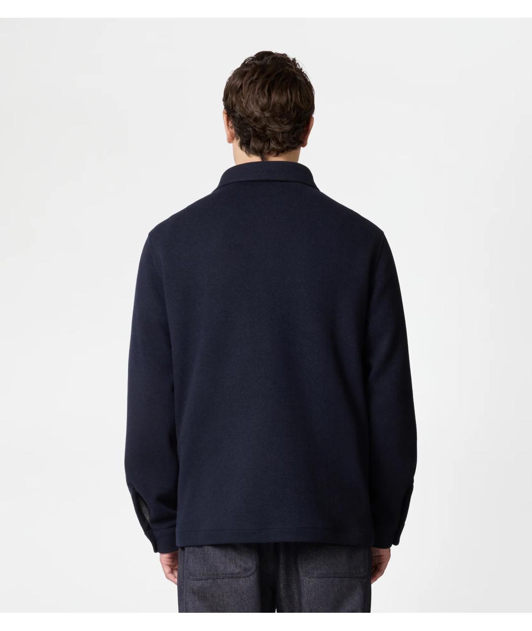 TOD'S Темно-синяя кашемировая куртка, фото 3