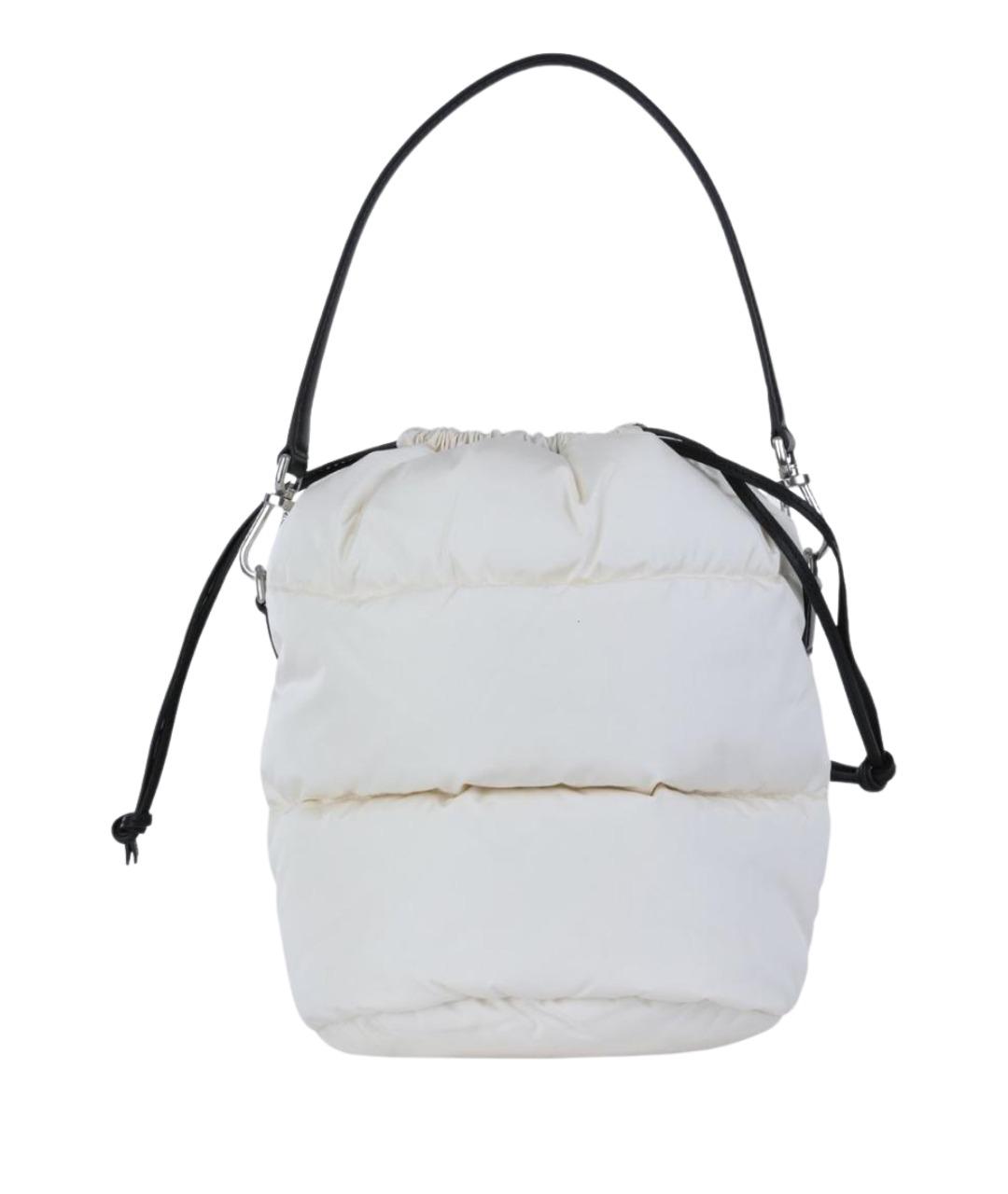 MONCLER Белая сумка через плечо, фото 2