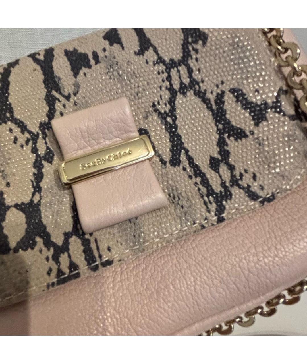 SEE BY CHLOE Мульти кожаная сумка через плечо, фото 6