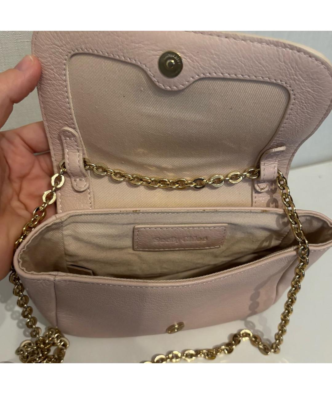 SEE BY CHLOE Мульти кожаная сумка через плечо, фото 8