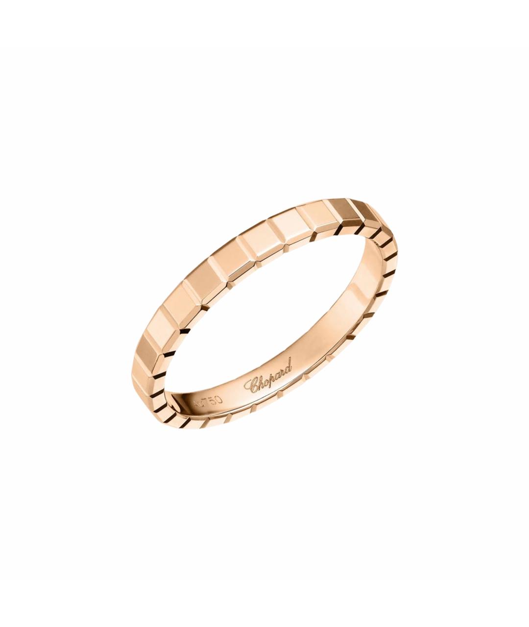 CHOPARD Желтое кольцо из розового золота, фото 1