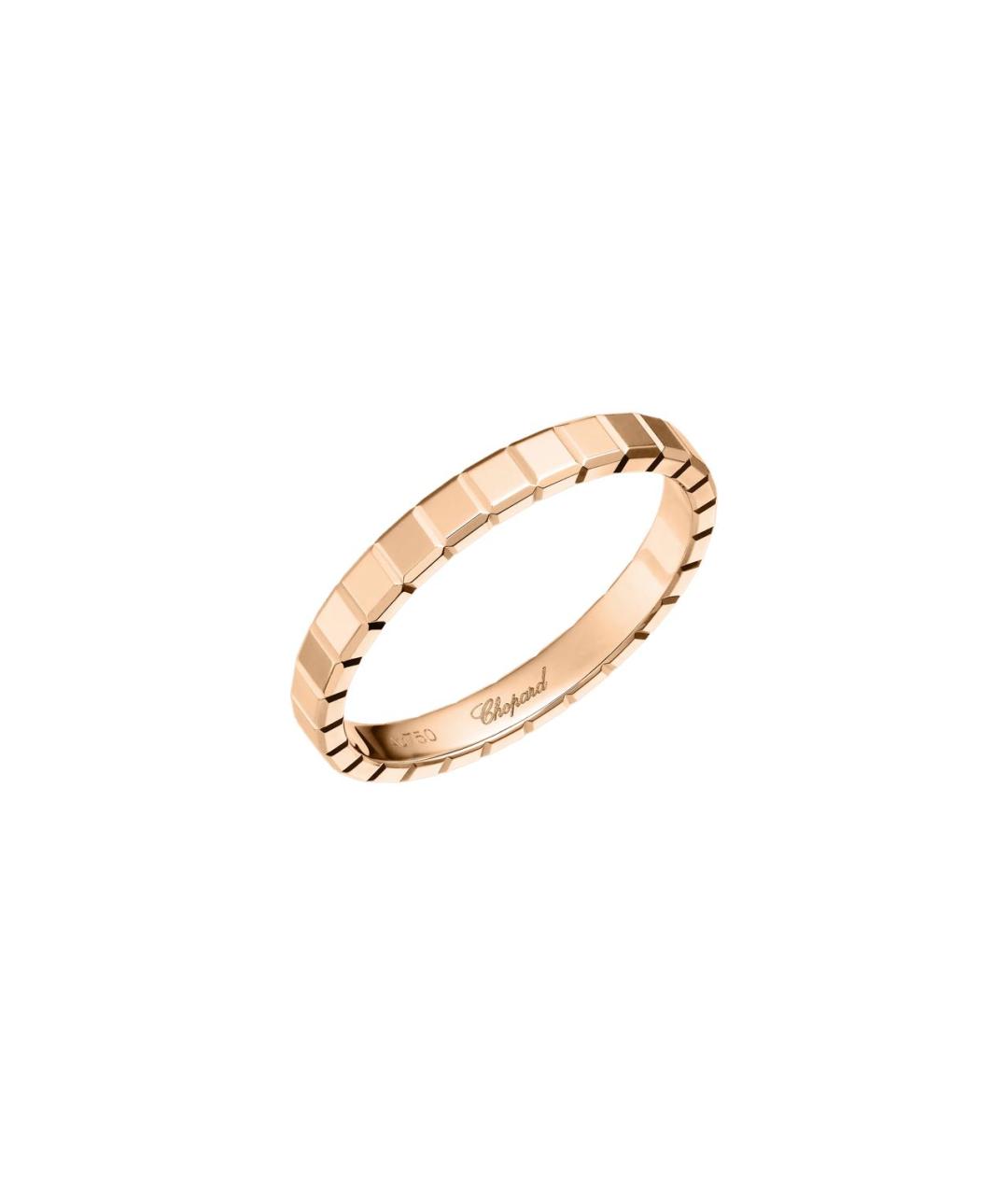 CHOPARD Желтое кольцо из розового золота, фото 6