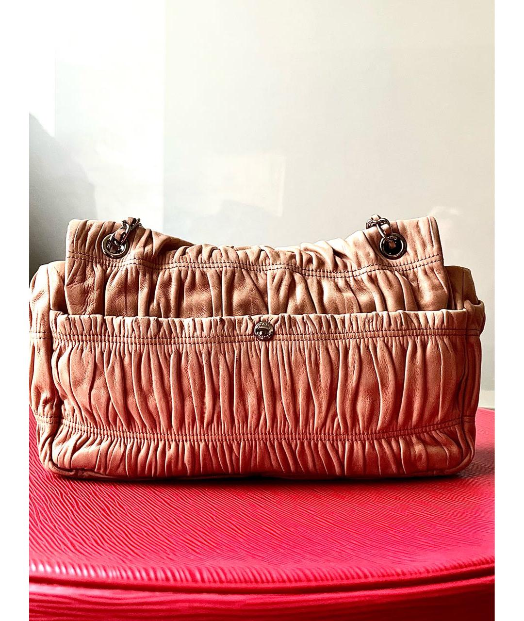 PRADA Кожаная сумка через плечо, фото 4