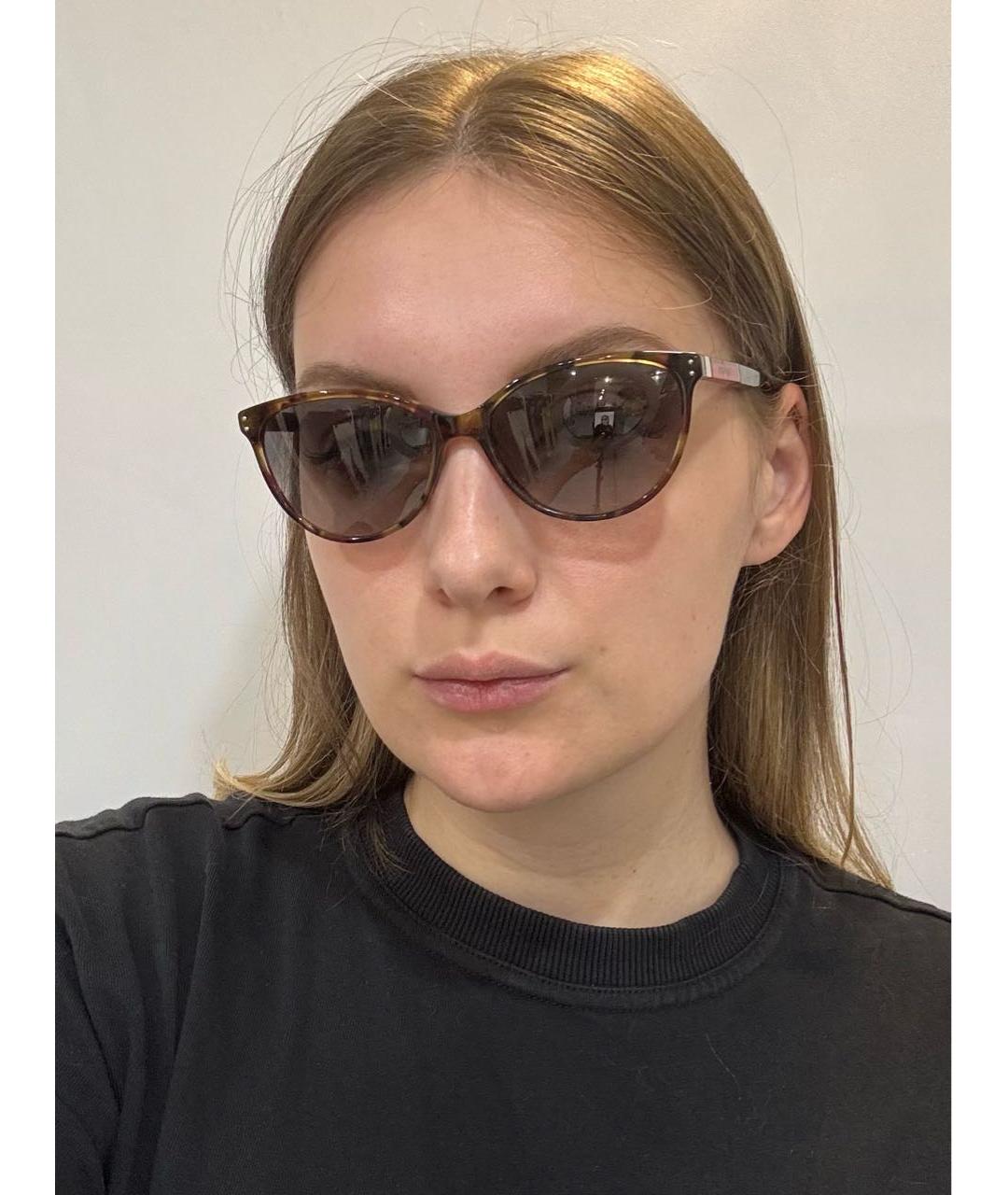 ZADIG & VOLTAIRE Коричневые пластиковые солнцезащитные очки, фото 8
