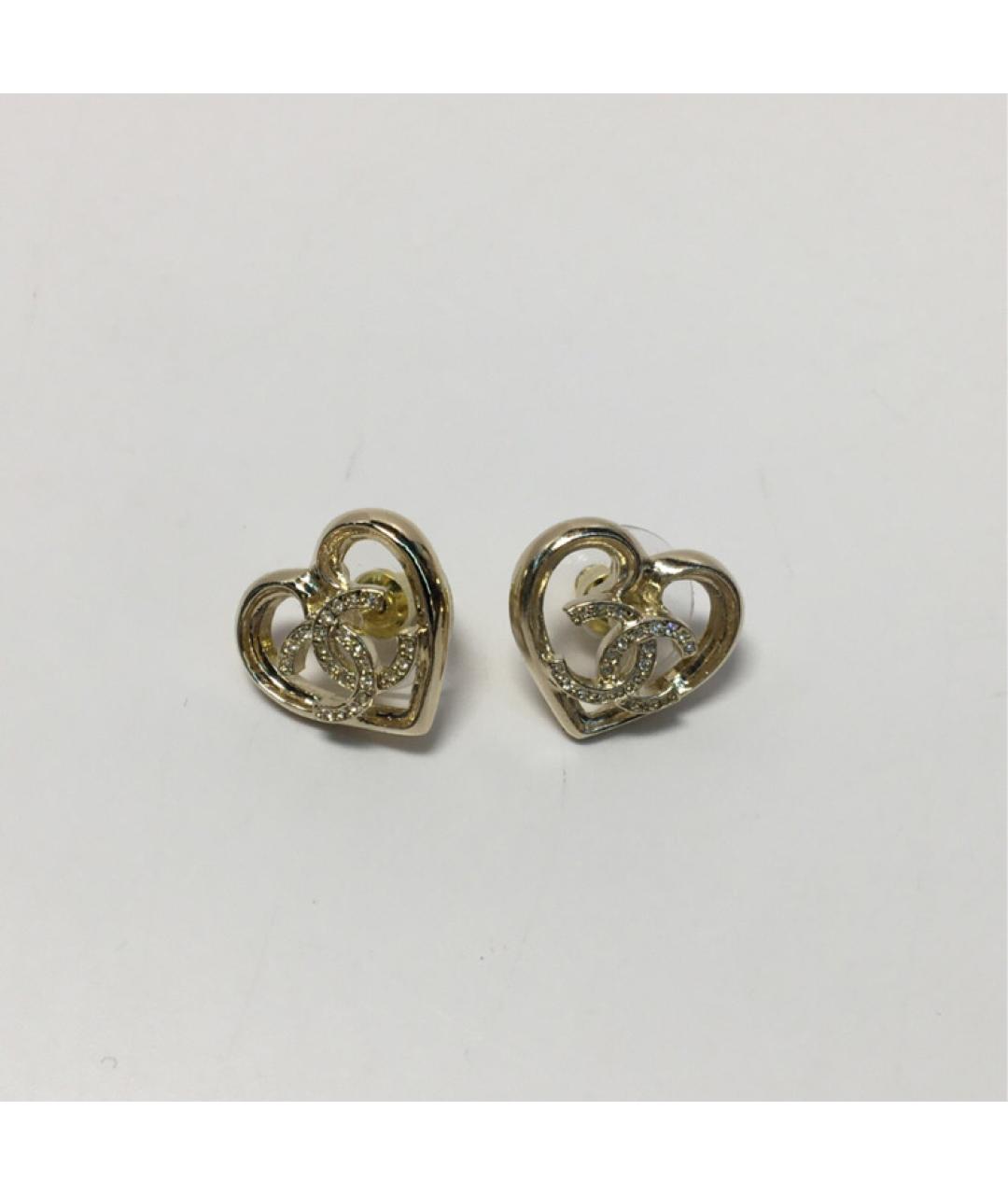 CHANEL Золотые серьги, фото 8