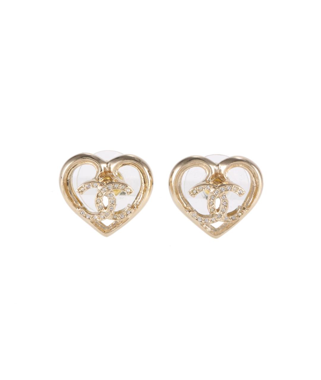 CHANEL Золотые серьги, фото 1