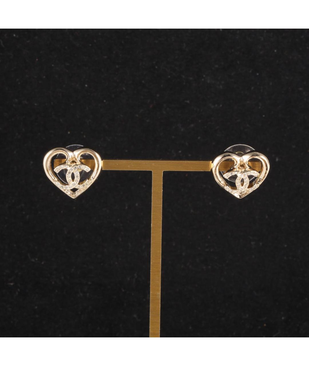 CHANEL Золотые серьги, фото 7