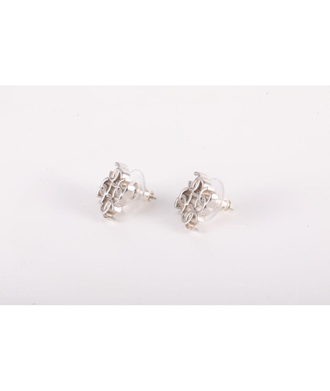 CHANEL Серебряные серьги, фото 2