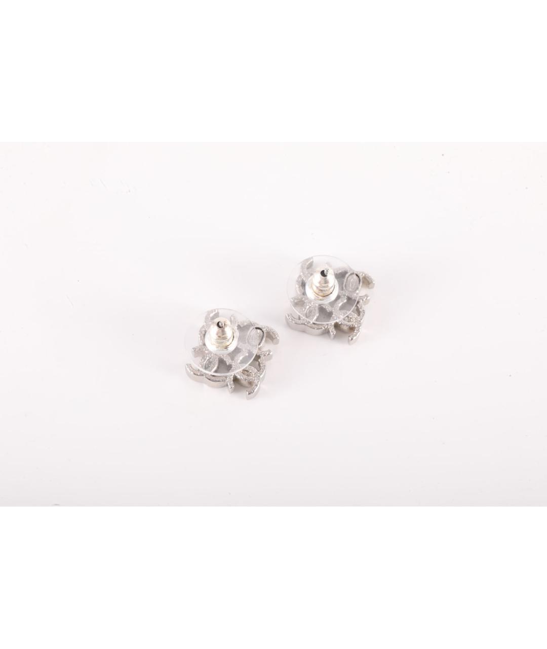 CHANEL Серебряные серьги, фото 5