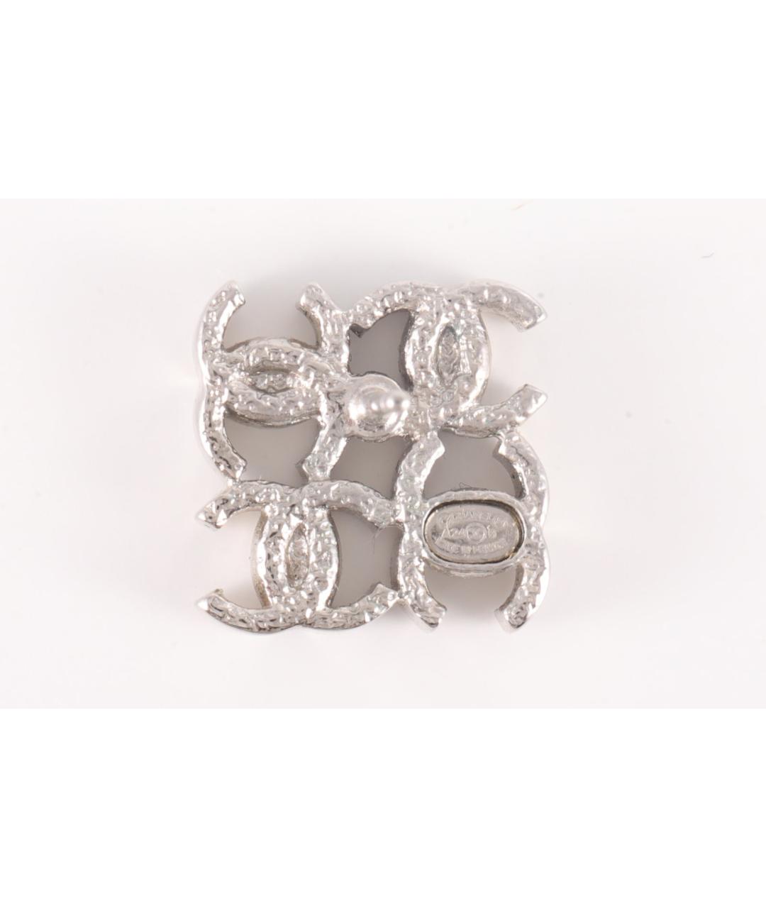 CHANEL Серебряные серьги, фото 6