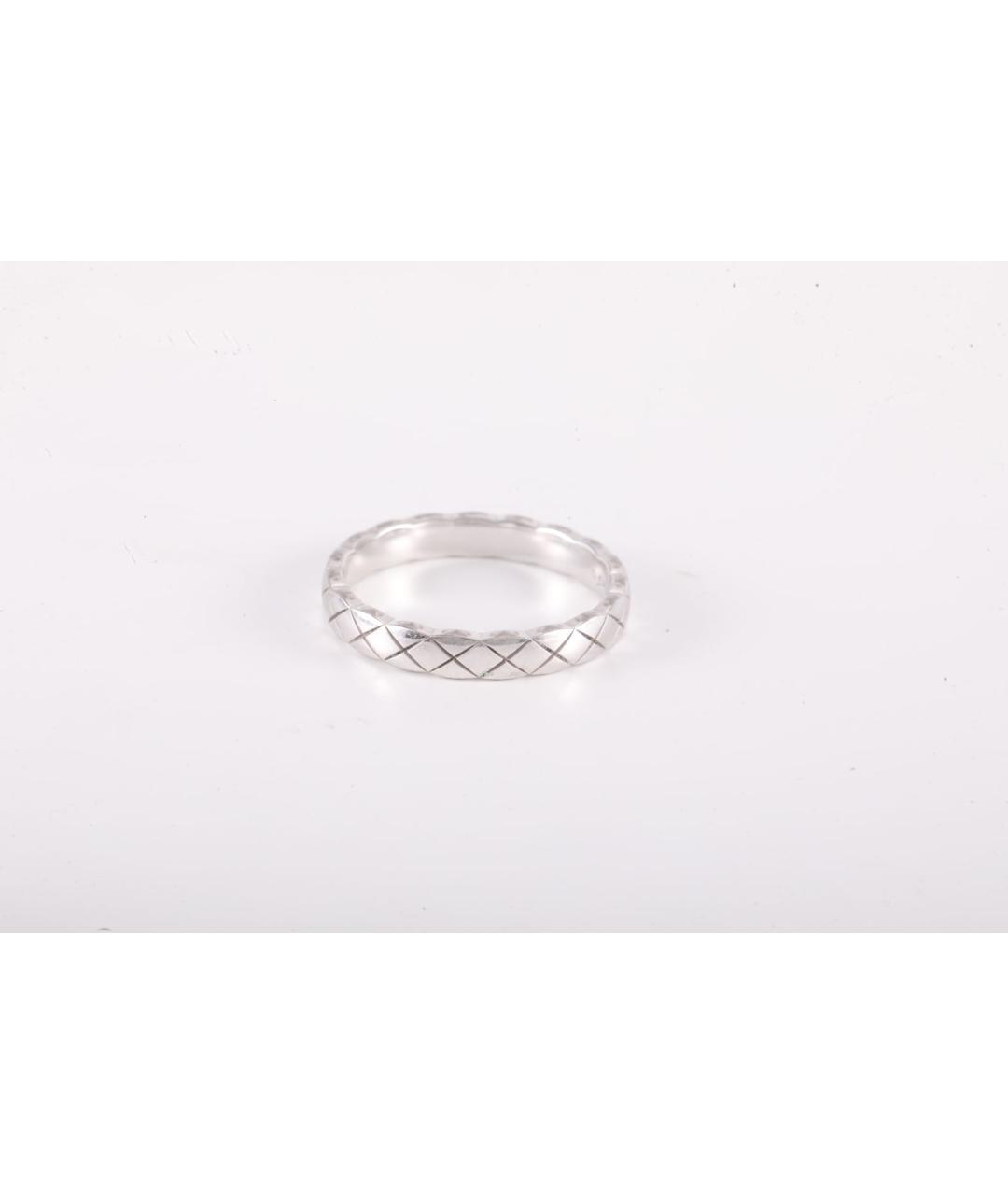 CHANEL Серебряное кольцо из белого золота, фото 5