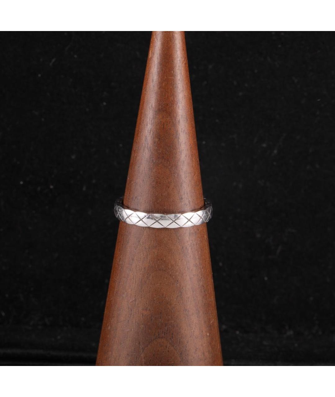CHANEL Серебряное кольцо из белого золота, фото 7