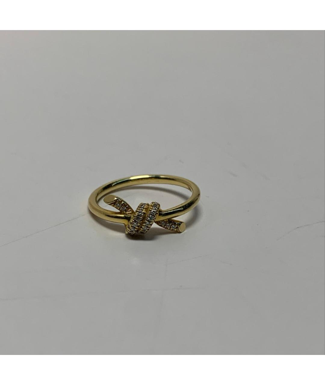 TIFFANY&CO Золотое кольцо из желтого золота, фото 8