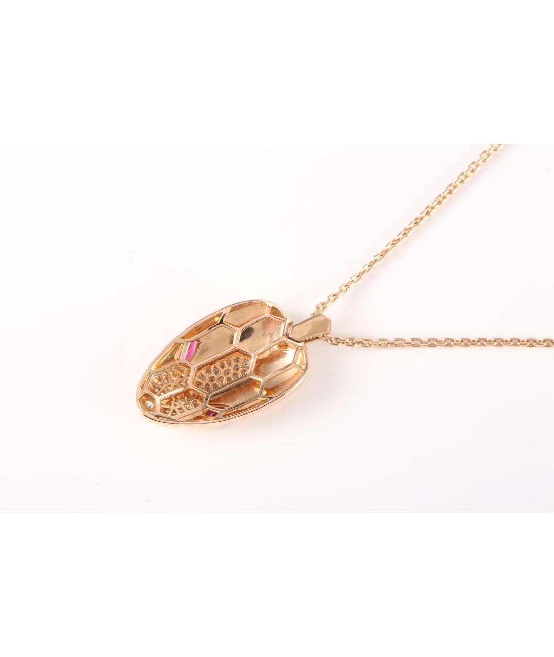 BVLGARI Золотое колье из розового золота, фото 3