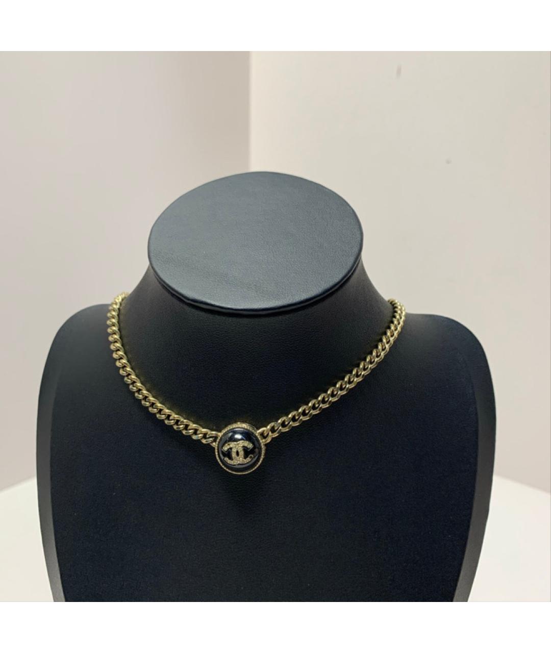 CHANEL Золотое колье, фото 8