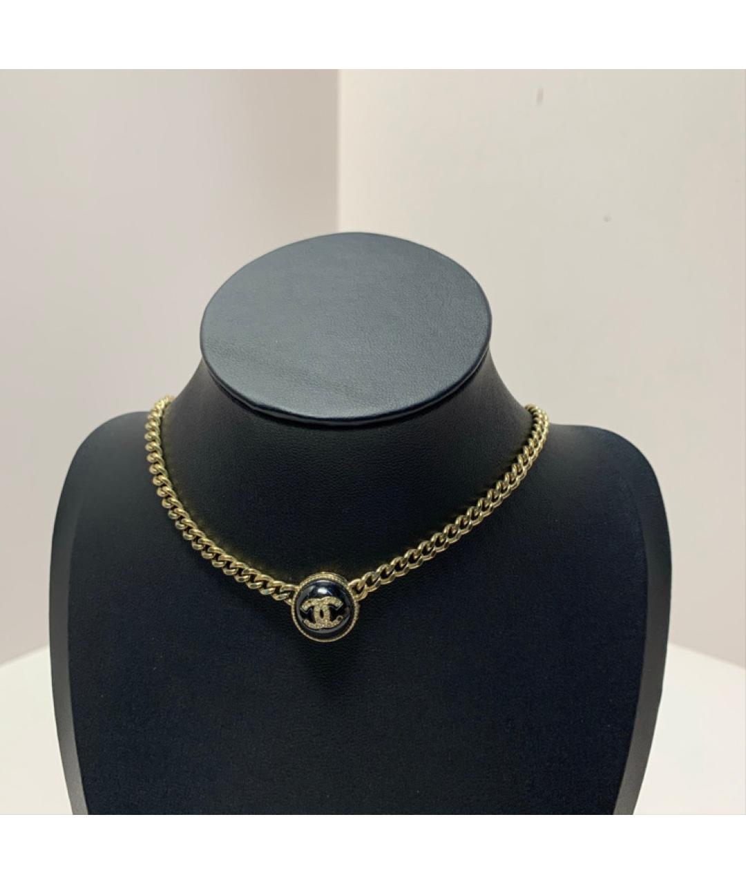 CHANEL Золотое колье, фото 9