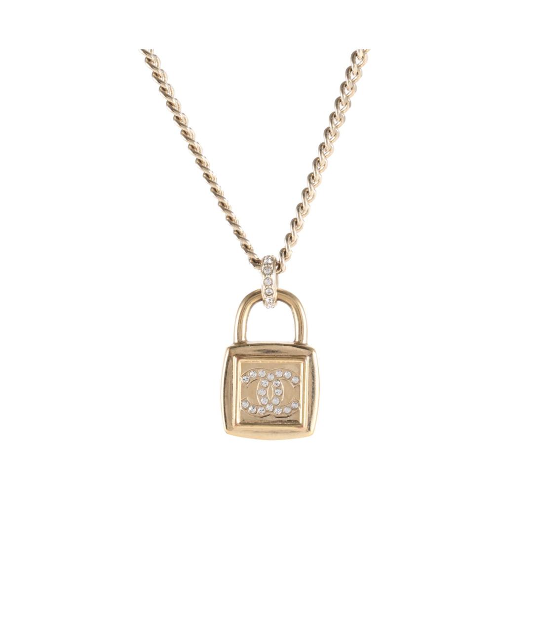 CHANEL Золотая подвеска, фото 1