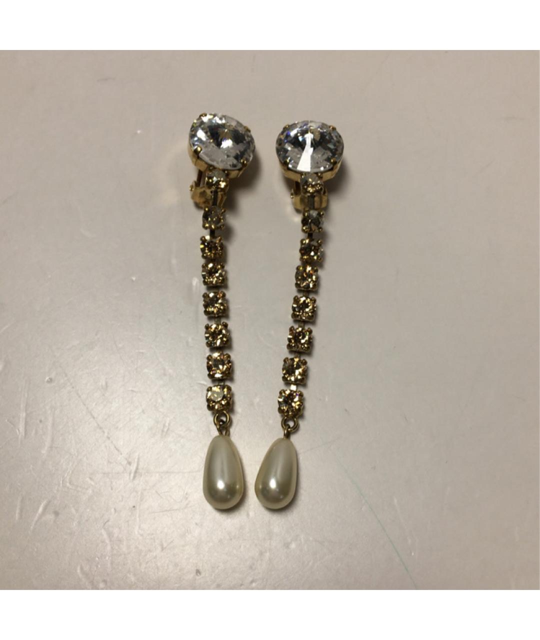 MIU MIU Золотые серьги, фото 9