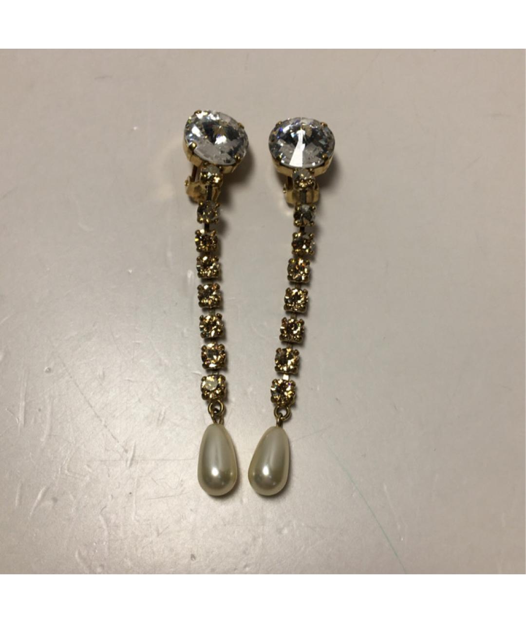 MIU MIU Золотые серьги, фото 8