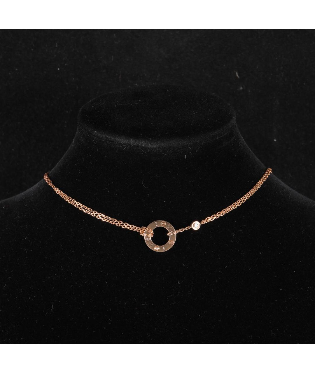 CARTIER Золотое колье из розового золота, фото 7