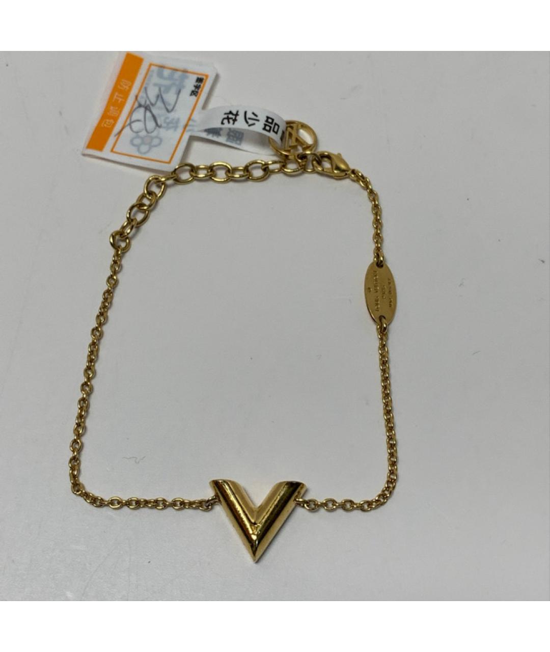 LOUIS VUITTON Золотой браслет, фото 8