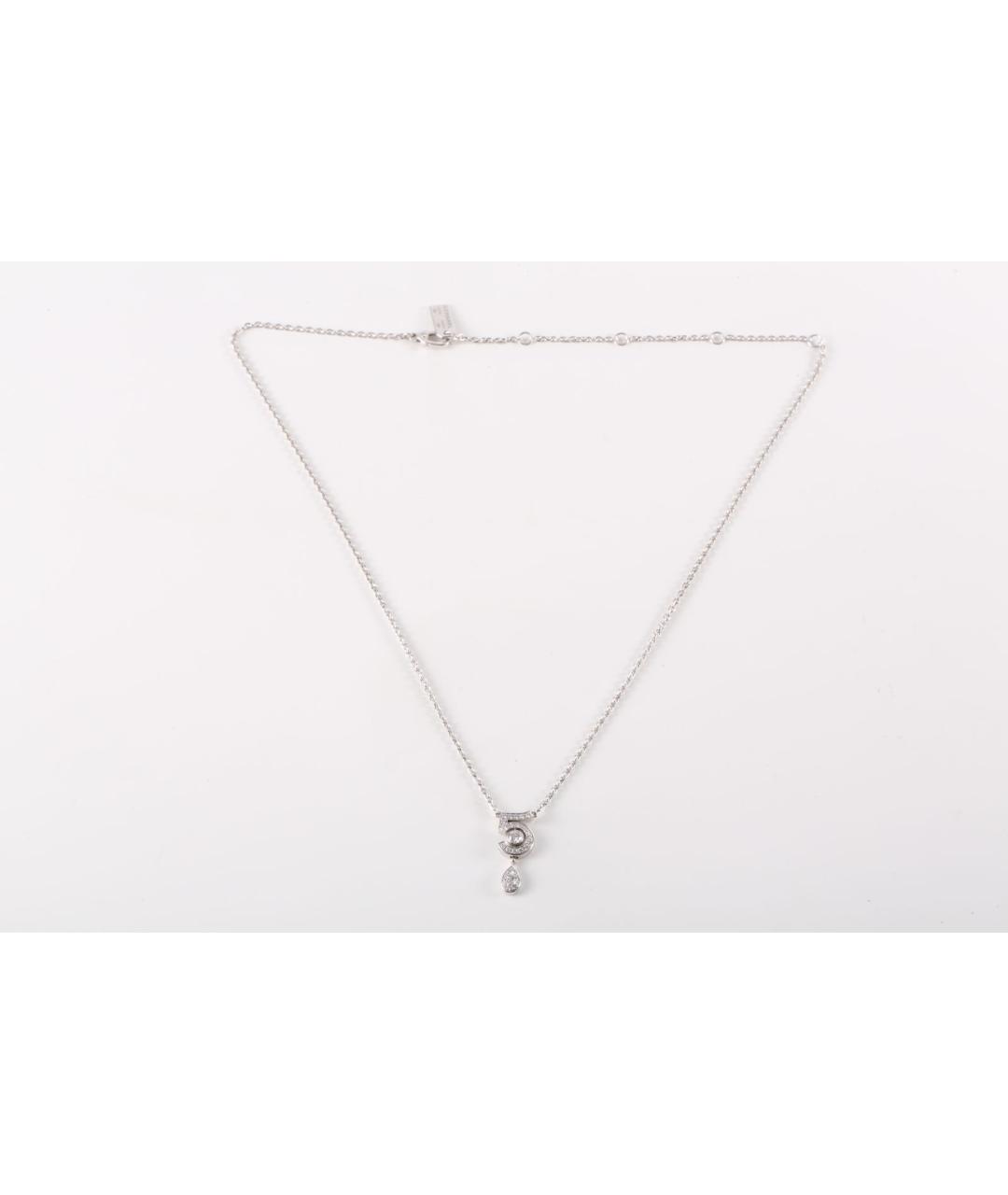 CHANEL Серебряное колье из белого золота, фото 6