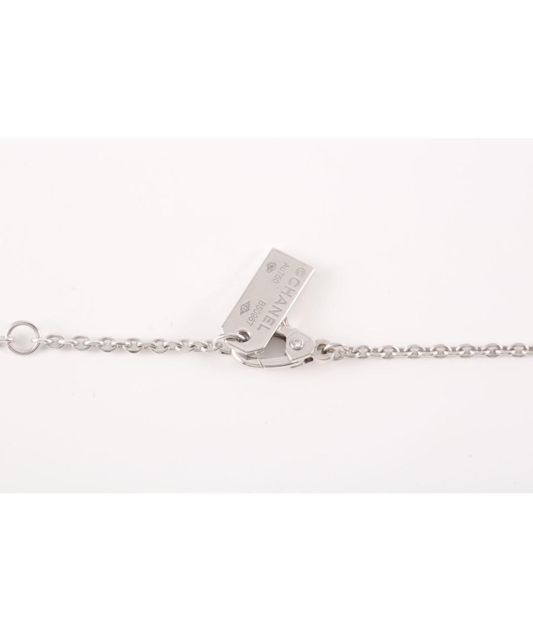 CHANEL Серебряное колье из белого золота, фото 5