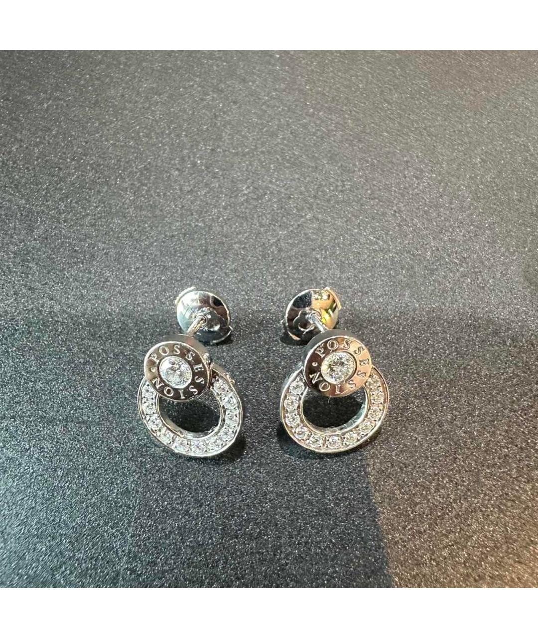 PIAGET Серебряные серьги из белого золота, фото 10