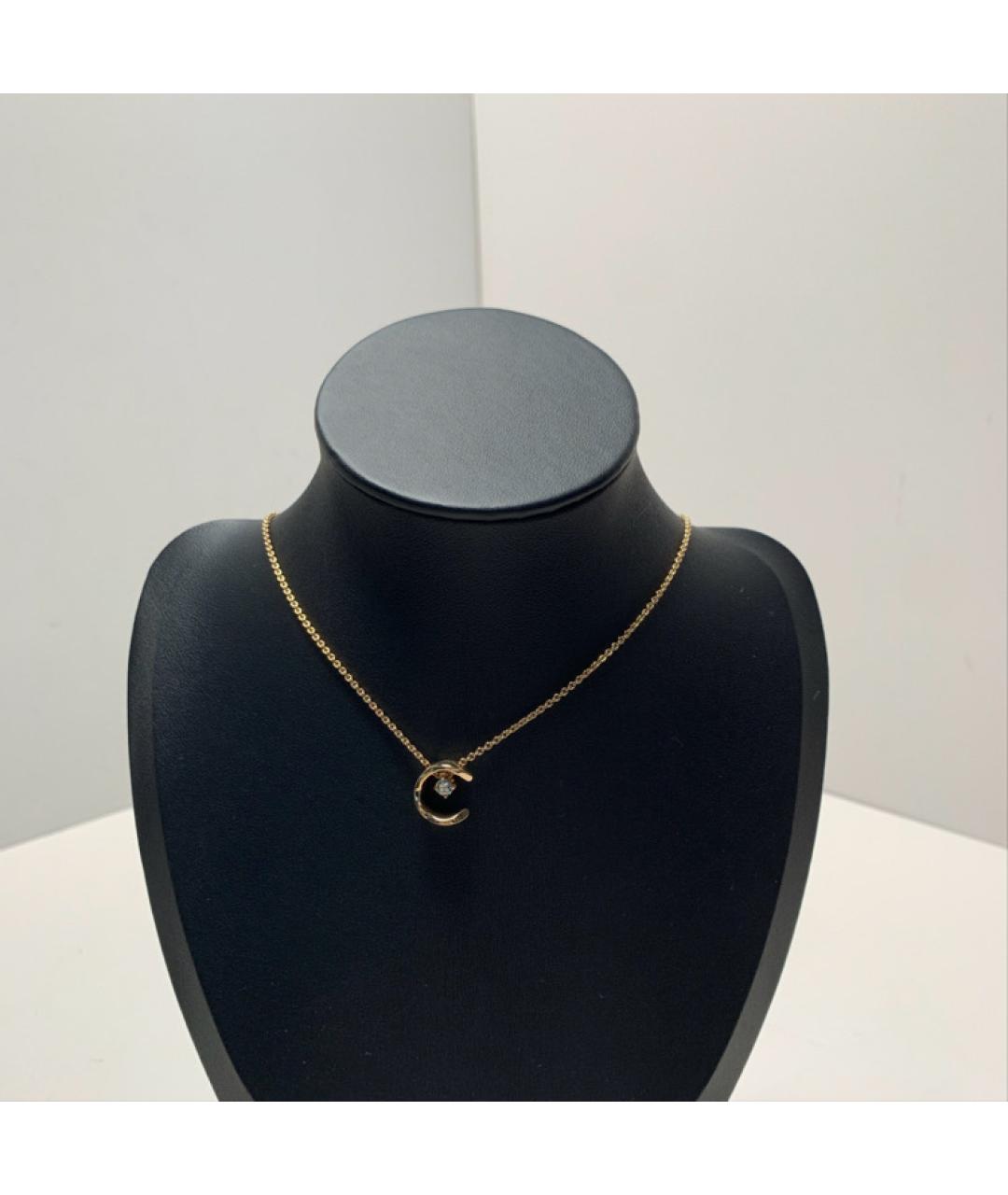 CHANEL Золотое колье из розового золота, фото 8