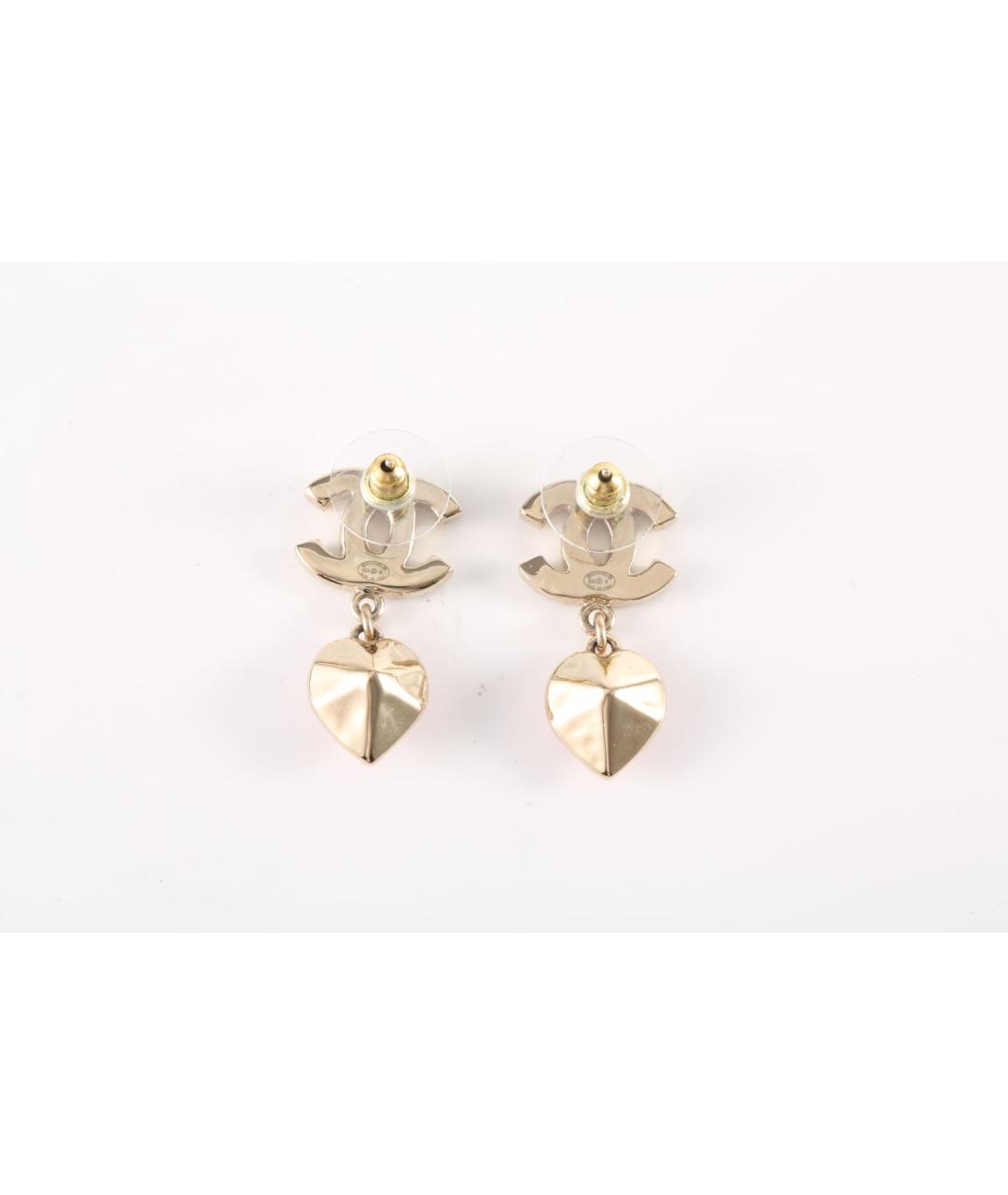 CHANEL Золотые серьги, фото 4