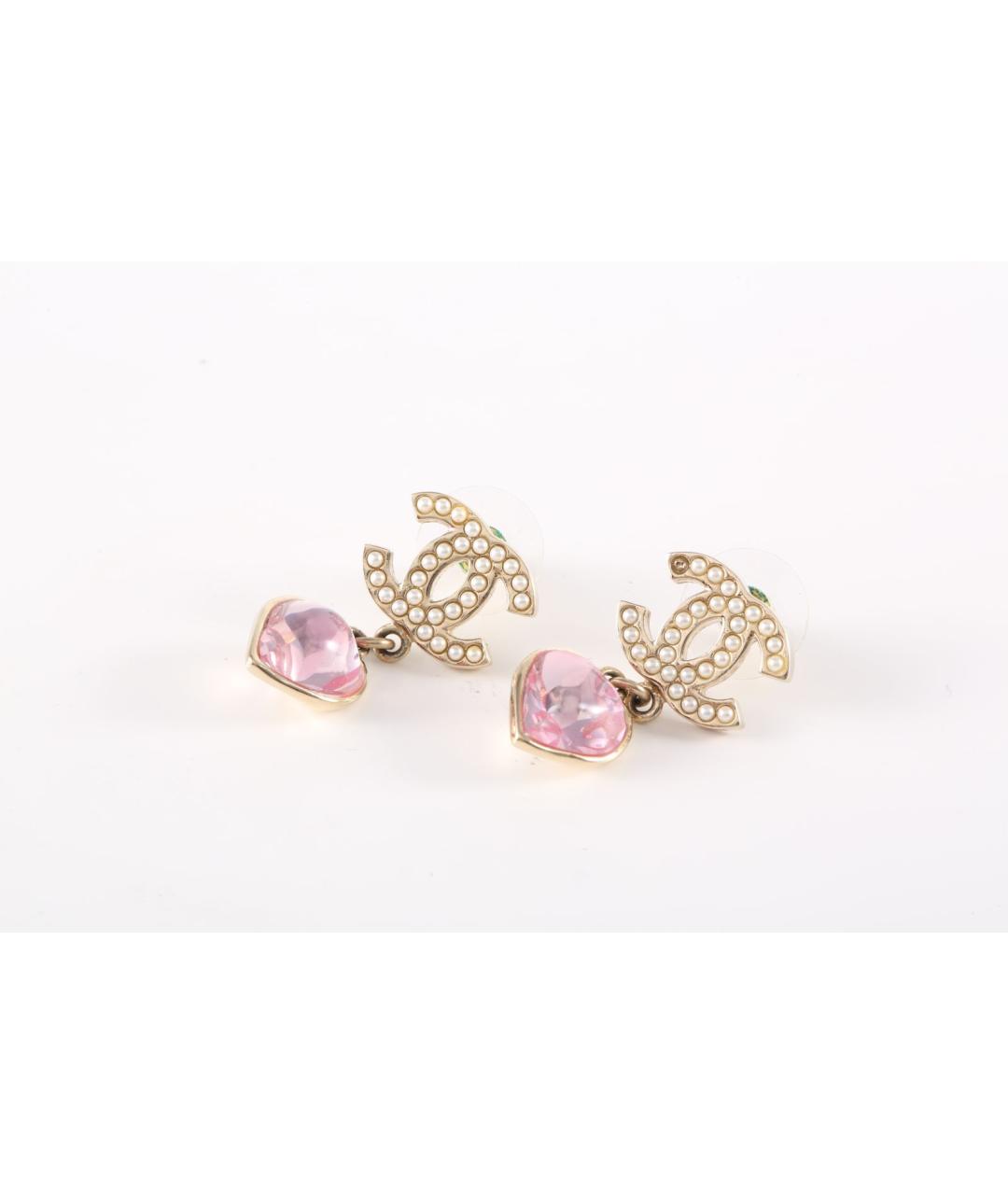 CHANEL Золотые серьги, фото 2