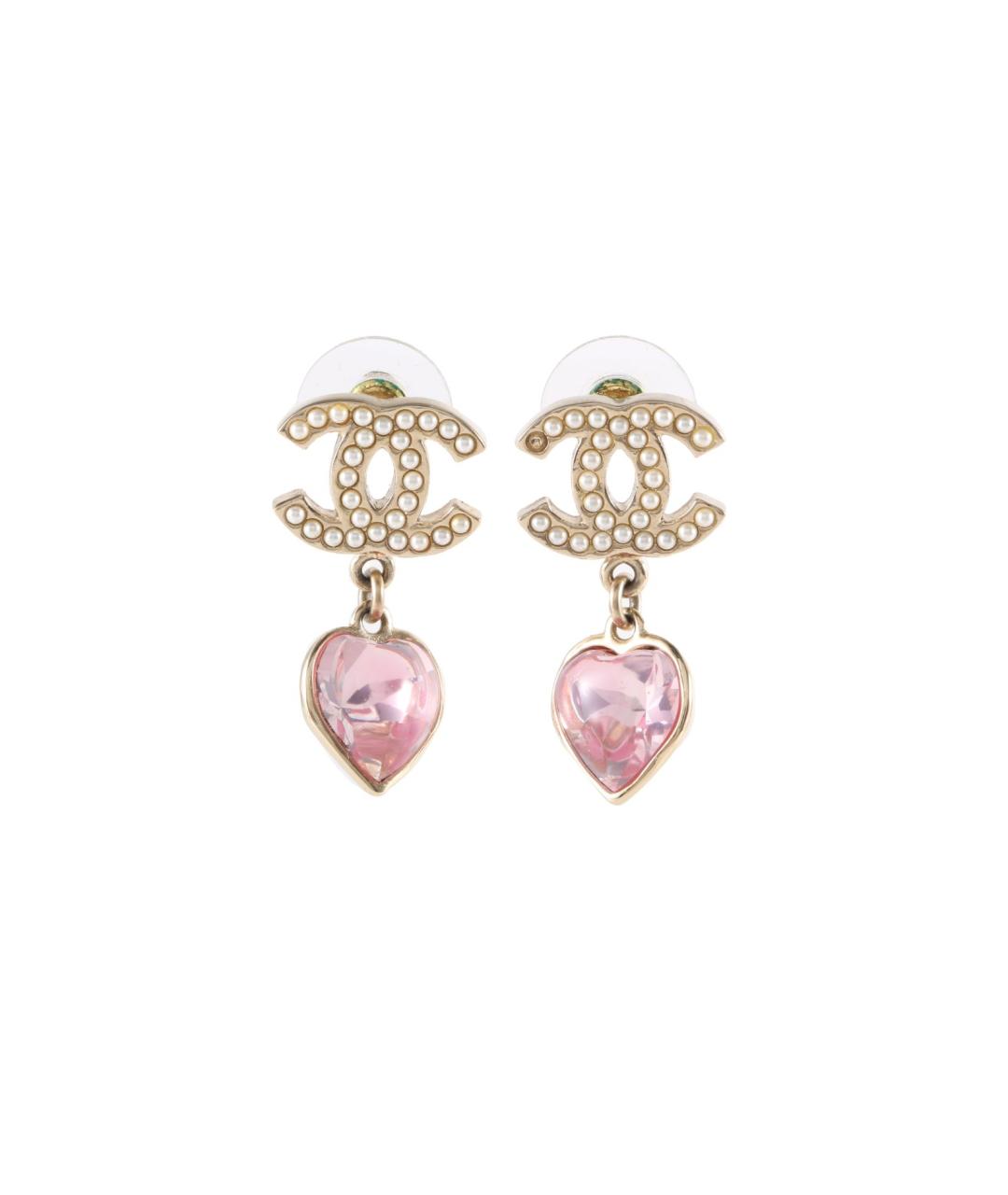 CHANEL Золотые серьги, фото 1
