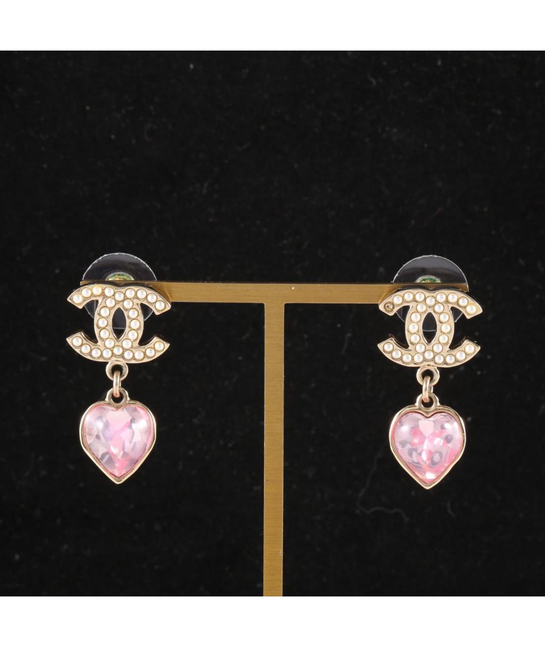 CHANEL Золотые серьги, фото 7