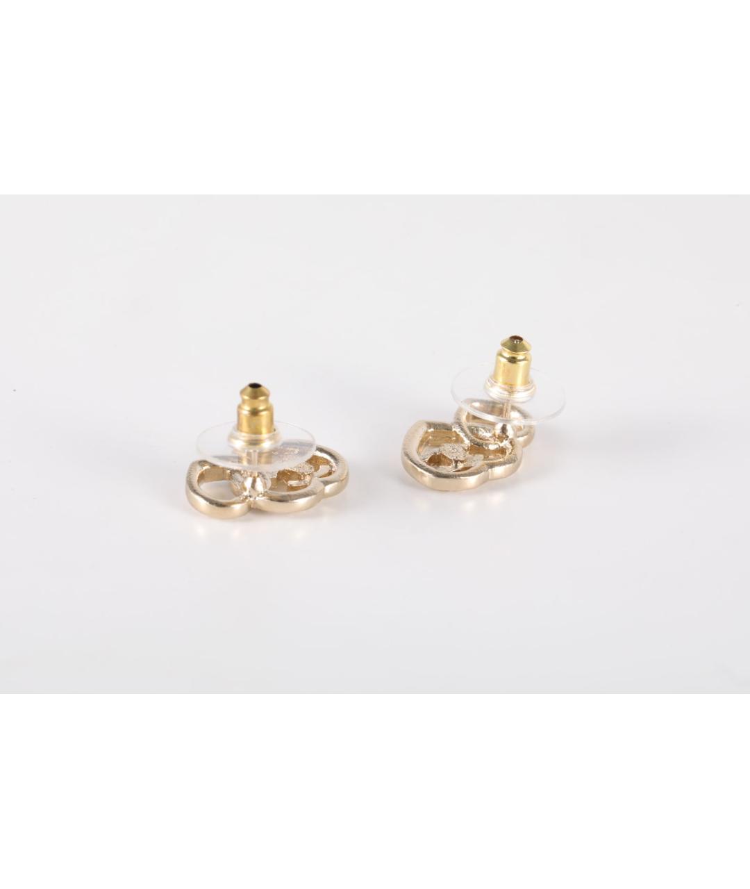CHANEL Золотые серьги, фото 5