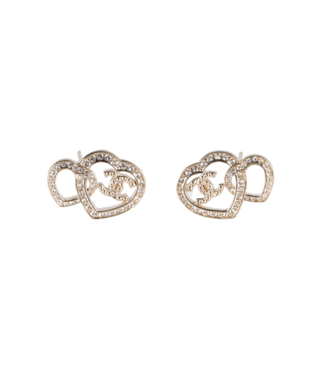 CHANEL Золотые серьги, фото 1