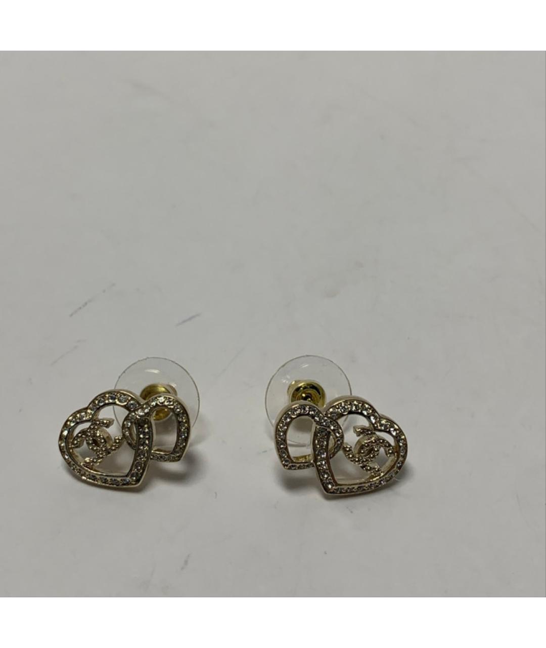 CHANEL Золотые серьги, фото 8