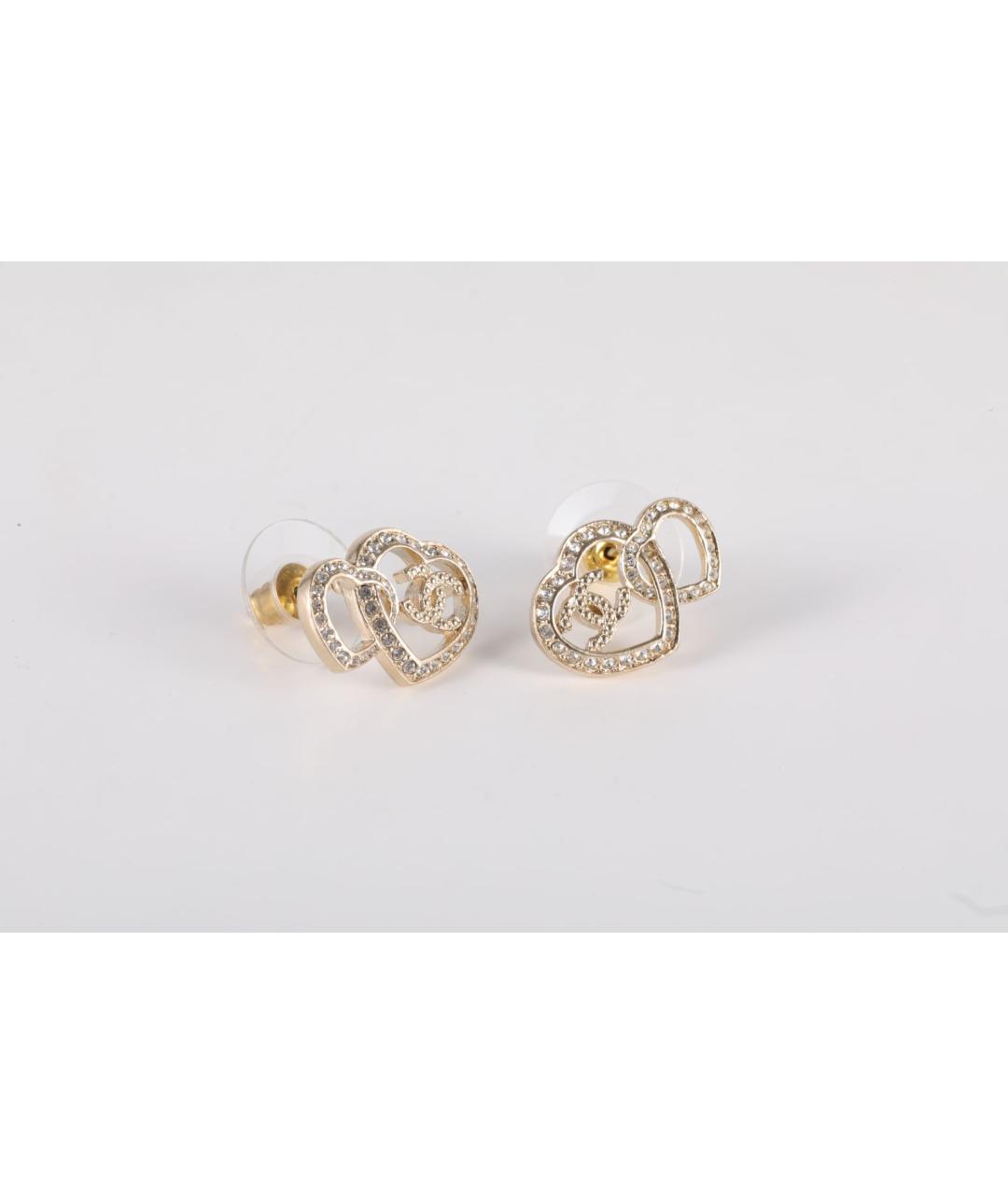 CHANEL Золотые серьги, фото 2