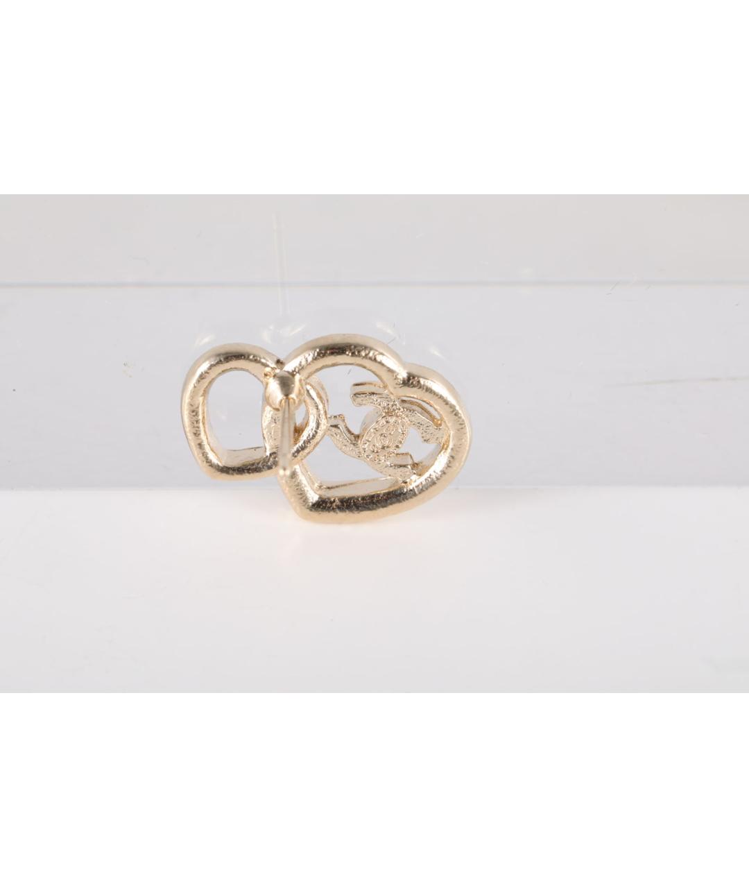 CHANEL Золотые серьги, фото 6