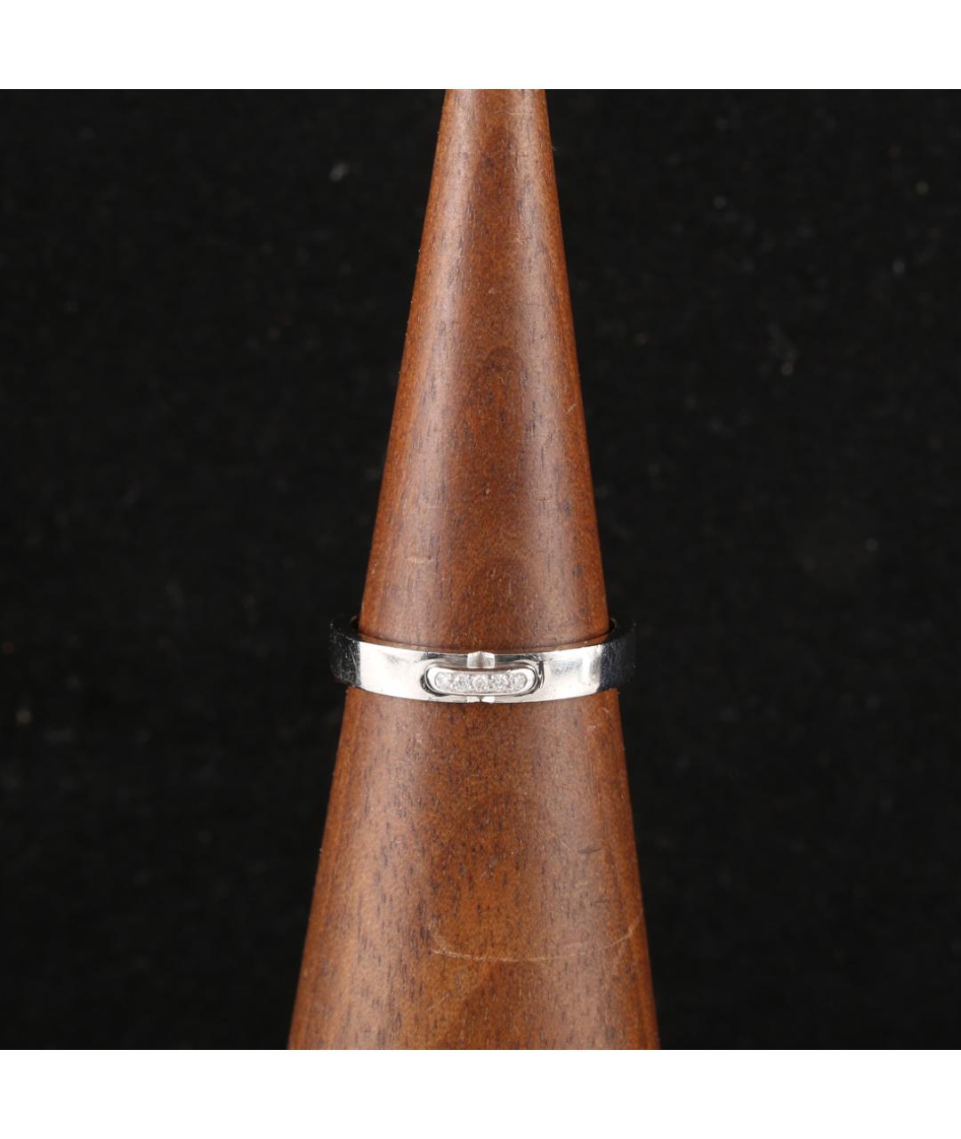 CHAUMET Серебряное платиновое кольцо, фото 7