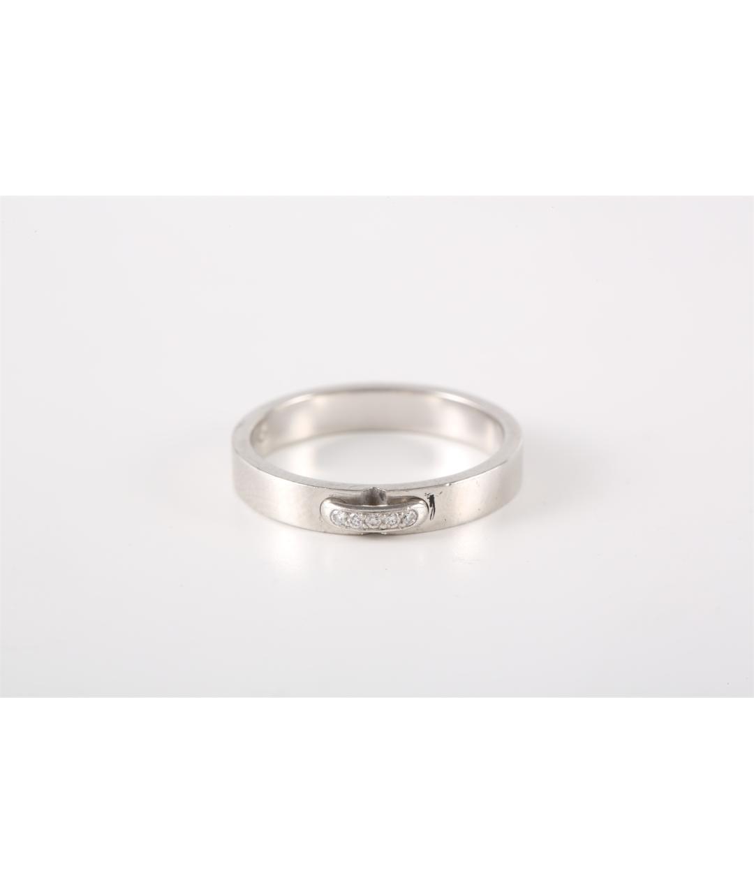 CHAUMET Серебряное платиновое кольцо, фото 4