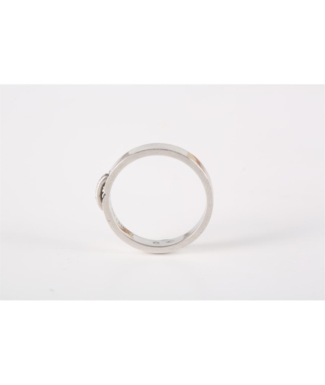 CHAUMET Серебряное платиновое кольцо, фото 3