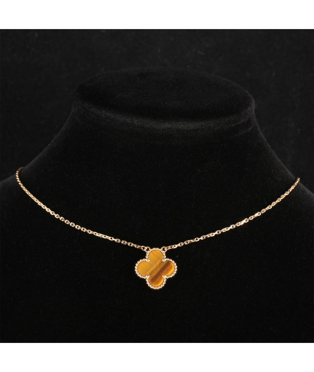 VAN CLEEF & ARPELS Золотое колье из желтого золота, фото 7
