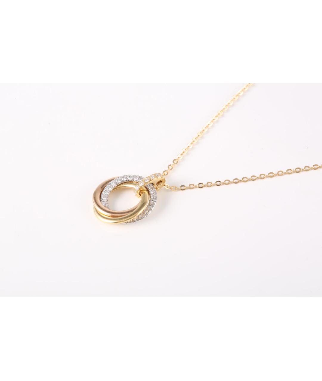 CARTIER Золотое колье из желтого золота, фото 2