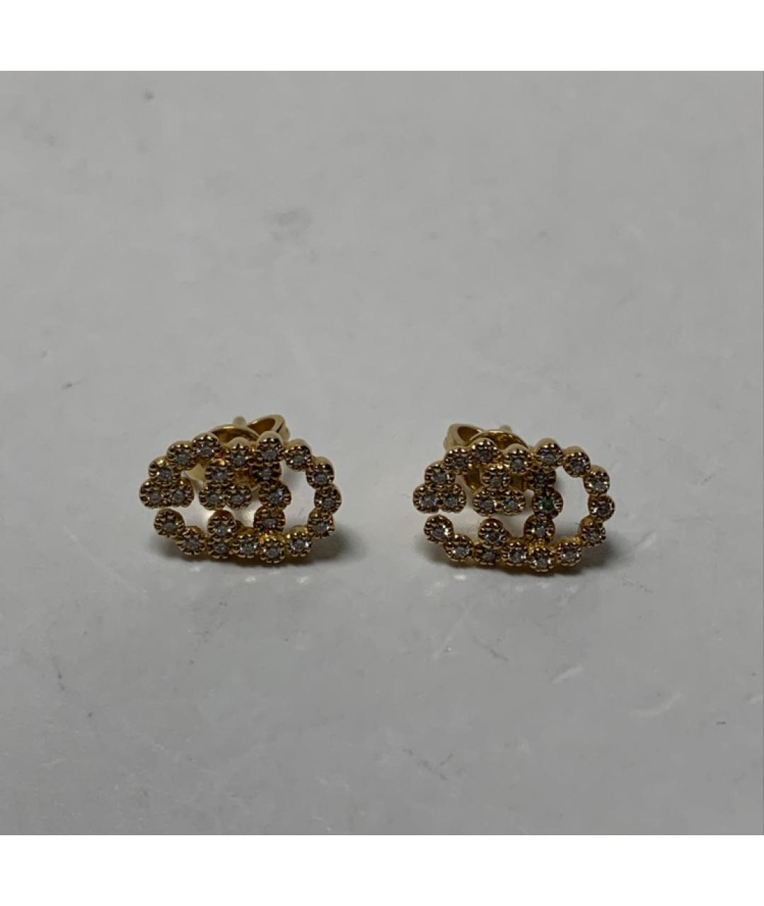 GUCCI Серьги из белого золота, фото 7