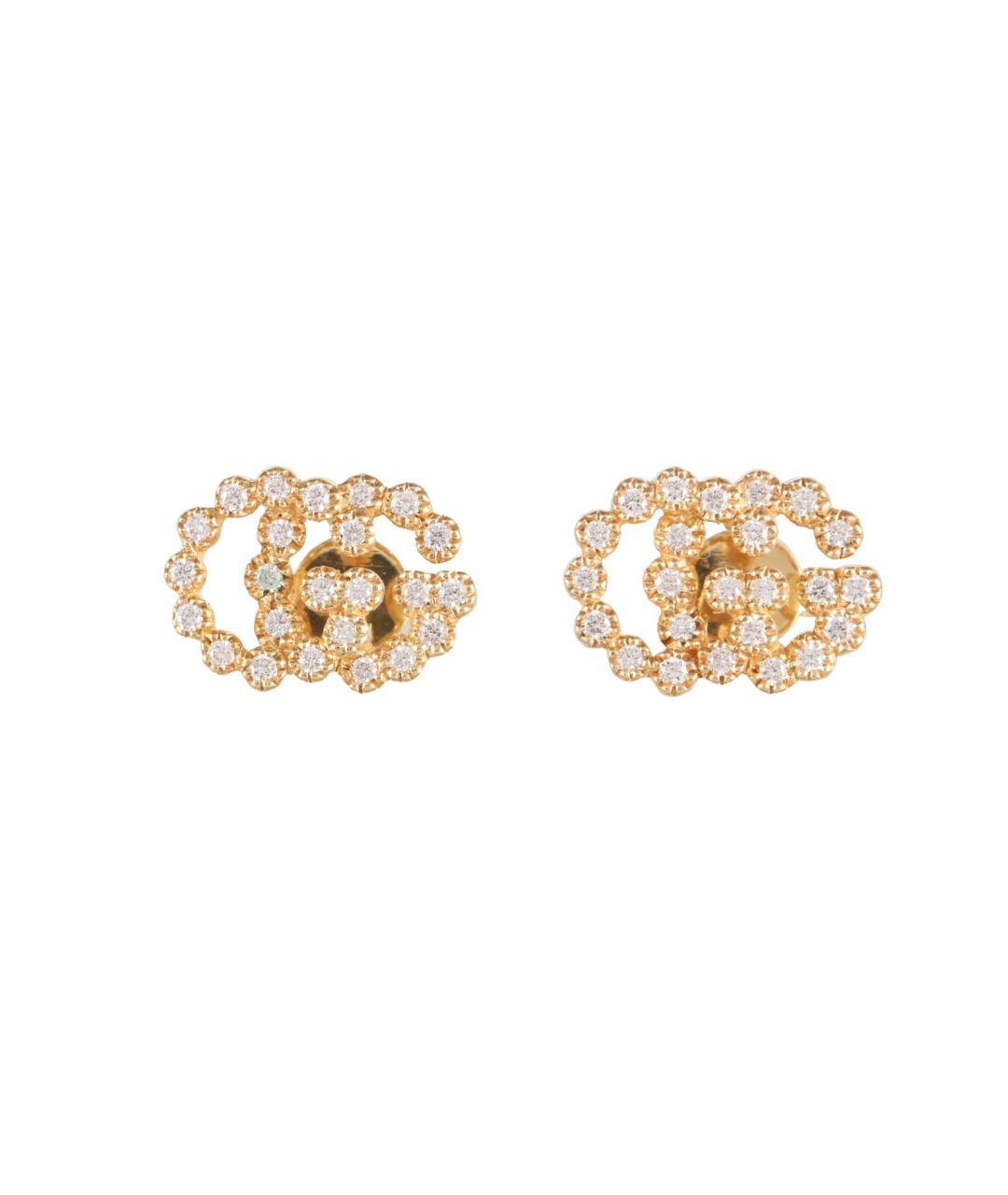 GUCCI Серьги из белого золота, фото 1