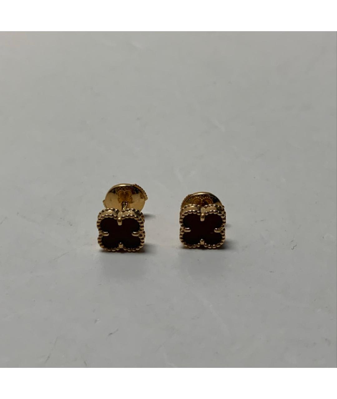 VAN CLEEF & ARPELS Золотые серьги из розового золота, фото 8