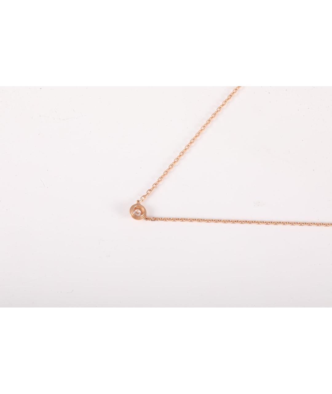 CARTIER Золотое колье из розового золота, фото 3