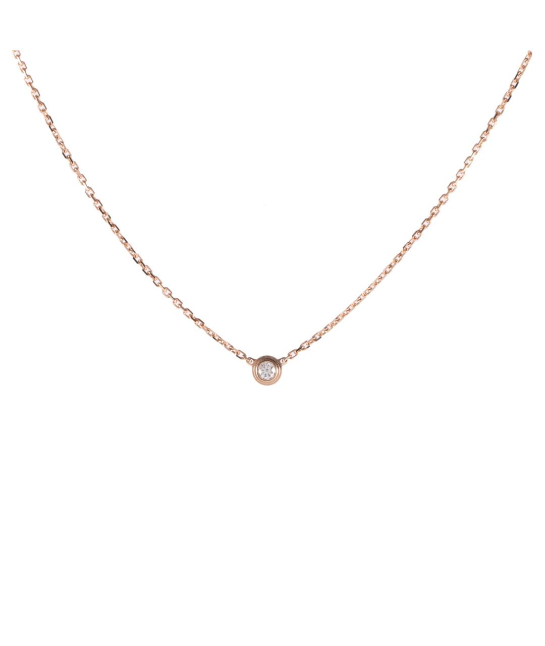 CARTIER Золотое колье из розового золота, фото 1